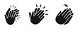 © RABBI - Hands clapping icon. Vector illustration. Clapping hands icon