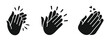 © RABBI - Hands clapping icon. Vector illustration. Clapping hands icon