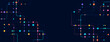 © natrot - Circuit connect lines and dots. Network technology and Connection concept. Decentralized network nodes connections