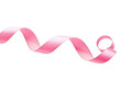 © Sima - A delicate, curling pink satin ribbon with a subtle gradient, isolated on transparent background, perfect for celebration or gift wrapping design element