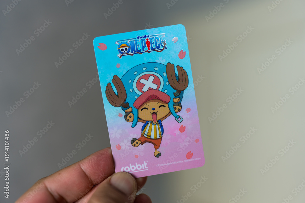 Stock-Foto „Bangkok, Thailand - February 15, 2026 : BTS Rabbit Card ...