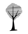 © Mariana - Minimal Doodle Tree with Line Shading