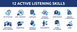 © Rifat - 12 active listening skills for effective communication and relationship building