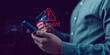 © chaylek - Online payment failure and warning alert concept showing mobile transaction errors, fintech security risks, digital finance problems, cyber threats, fraud detection ,unstable payment system background