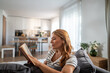 © Migma_Agency - Young woman enjoying reading book for relaxing leisure