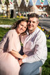 © ADDICTIVE STOCK - Celebrating easter with joyful couple in springtime