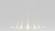 © Alehandro - png abstract spotlights with glowing bright stage light beam projection shiny decoration theatre scene studio transparent space concert empty spot disco festive glittering event design overlay gold