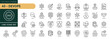 © Trisula Icons - A collection of Devops icons set with editable stroke, including cloud computing, monitor, software development, deployment, operate, monitor, testing, collaboration, etc. Thin linear vector illustrat
