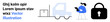 © robu_s - E-commerce, logistics, security, delivery, data management, technology. Delivery truck with a package, person with tablet and a padlock. E-commerce and logistics-focused secure parcel shipping