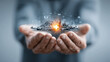 © Zafar - Smart disaster relief resource allocation technology concept with impact severity analytics and humanitarian logistics optimization system background