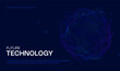 © Shanvood - Ai tech background with abstract dot sphere pattern. Design education, big data, future digital network, business connect and science concept for banner, web or presentation.