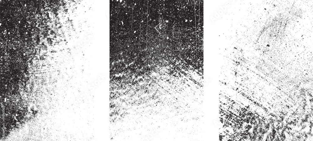 Clean Overlay Pattern Grunge overlay vector grainy letterpress textures. Imprint texture ...