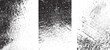 © miloje - Grunge overlay vector grainy letterpress textures. Imprint texture grungy set. Rolled ink pressed texture. Screen print clean overlay pattern .Fine dust pattern texture. Distressed mask overlay.