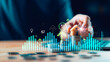 © chaylek - Financial advisors analyze investment performance, manage risk, and design strategic plans to achieve sustainable wealth growth. This concept supports financial planning, long-term returns
