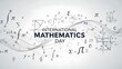 © mansoor - Celebrating International Mathematics Day with mathematical formulas and symbols