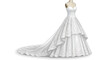 © MDAHASANUR - A white wedding dress on a mannequin