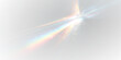 © Freesstock - Crystal prism rainbow flares glow softly across black background. Holographic reflections scatter multicolor brilliance. Abstract overlay adds whimsical dreamy effect.