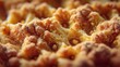 © buraratn - Close-Up of Delicious Golden Brown Waffle Texture with Crispy Bumps and Irregular Patterns, Perfect for Food Photography and Culinary Projects