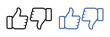 © Ayat 03 - Thumbs Up and Thumbs Down Icons, agree and disagree gestures