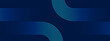 © BoBloob - Abstract blue background with glowing curved neon lines flowing across a dark backdrop, creating a modern technology concept with dynamic motion and clean design space.