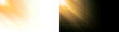 © towsif - PNG image of Abstract golden light rays streaking diagonally across a dark canvas creating dynamic motion blur effects on transparent background