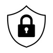 © Ako8 - Security Shield with Padlock Icon