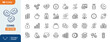 © Cetacons - Coins icon set. Contain icons related to Coins, money, and more. Editable stroke. Vector Illustration