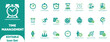 © ICONYX - Time Management Solid icon set. task, calendar, delegation, planner, reminder, timer, to-do list, time, workflow, and vector icons.