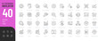 © Vectuz - Key Performance Indicator Line Editable Icons set. Vector illustration in modern thin style of business related icons: productivity, effectiveness, metrics, and more.