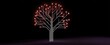 © ckybe - Digital tree with bright circuit twigs blending nature and tech vibes seamlessly