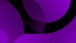 © photostockatinat - An abstract composition of overlapping purple circles on a dark background. The circles create a sense of depth and fluidity, with their varying sizes and transparency