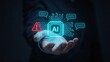© Sharma - AI chip with warning alert icon and message bubbles,artificial intelligence risk management and cybersecurity threat concept for digital communication
