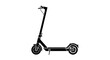 © ARIF - Modern electric scooter silhouette, an eco-friendly and efficient personal transportation solution designed for urban commuting, highlighting convenient city travel and contemporary mobility
