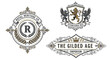 © Dianchan - Vintage Emblem Collection Royal Heritage Gilded Age Emporium.