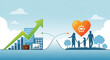 © arjuna davin - Financial growth connected to family well-being and health.
