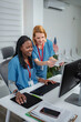 © Jelena - Female medical staff working on computer in hospital office