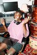 © Artem Podrez/Stocksy - Man Enjoying a Creative Session in Studio