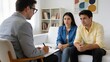 © Sharon - Couple in therapy session with counselor