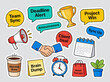 © ImagineerAI - Business Communication and Productivity Stickers Set.