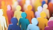 © Kristina - Abstract representation of HR management concepts with talent acquisition and workforce diversity for inclusive hiring