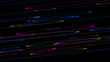 © star - A colorful array of dots on a black background