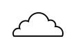 © Salma - Simple cloud icon symbolizing weather forecast or digital interface element
