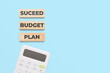 © SerPhoto - Plan budget succeed financial planning concept