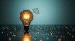 © Ridwan_DigitalGrid - Innovative lightbulb with puzzle piece representing creative problem solving