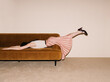 © UM STUDIO/Stocksy - Person Relaxing on Cushioned Sofa