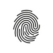 © Sumi - A black fingerprint icon on a white background