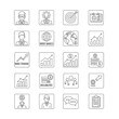 © amni - Business icons for finance and marketing.