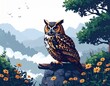 © Matuna - フクロウ