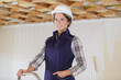 © auremar - woman builder looking at camera