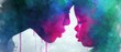 © ngstock - Motherhood bonding happiness creative stock photo colorful abstract art family love emotional connection